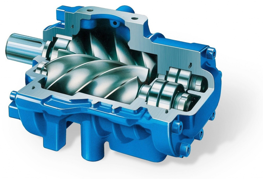 Винтовые компрессоры: основные характеристики и преимущества